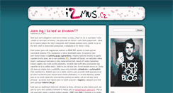 Desktop Screenshot of izmus.cz